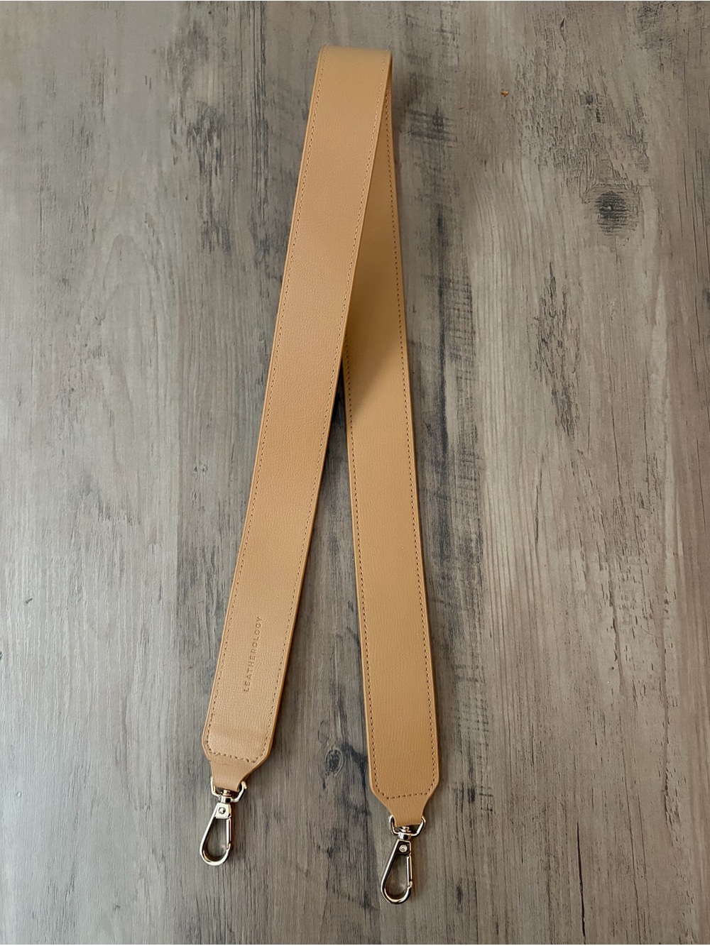 Leatherology Replacement Handbag Shoulder Strap Light Camel Tan